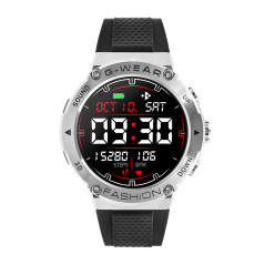 Smartwatch - Fashion G-Wear Srebrny