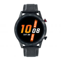 Smartwatch - Fashionwatch WDT95 Czarny Skórzany