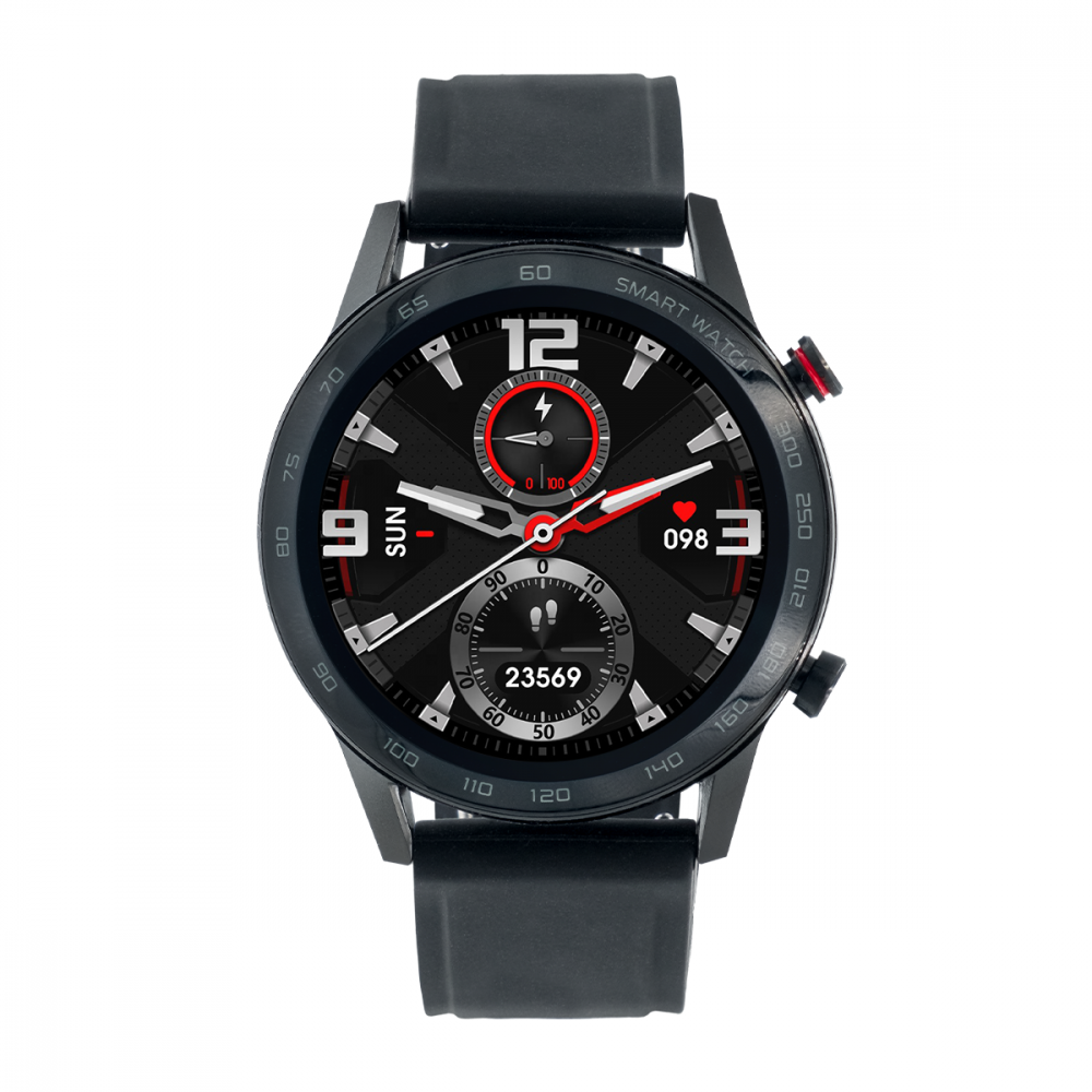 Smartwatch - Fashionwatch WDT95 Czarny Silikon