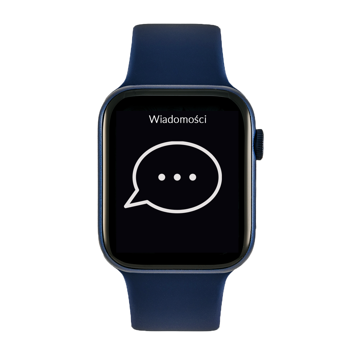 smartwatch z funkcją rozmowy Watchmark Wi12 niebieski