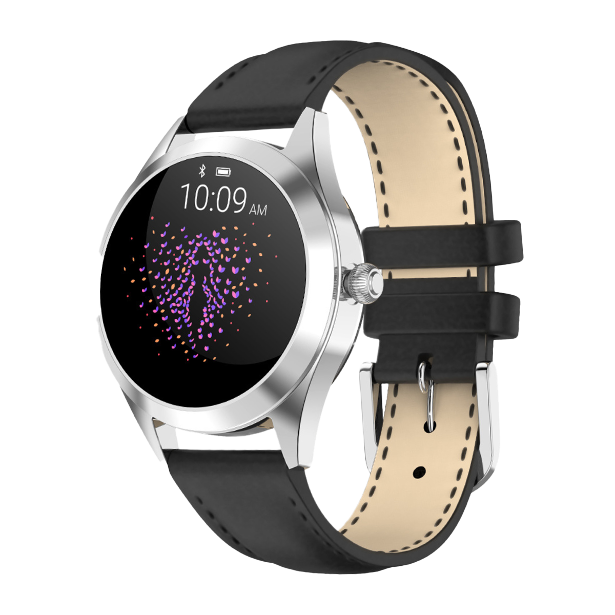 smartwatch damski czarny watchmark WKW10
