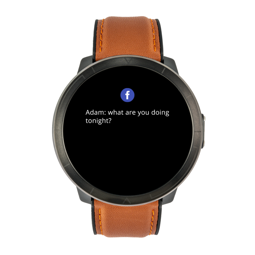 smartwatch z funkcją powiadomień